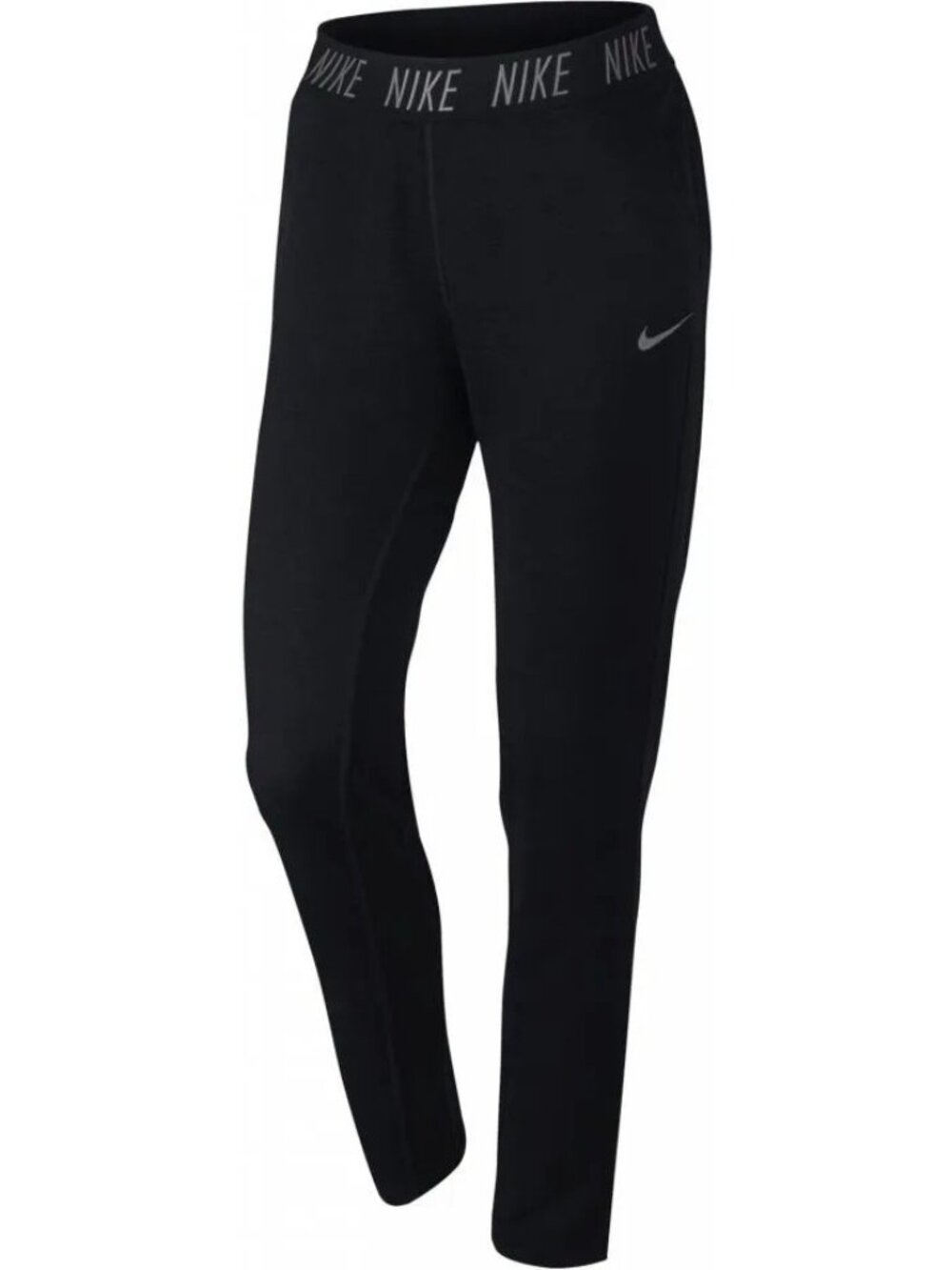 Nike Womens Dri-Fit Black Tapered Training Pants XXL Polyester Blend